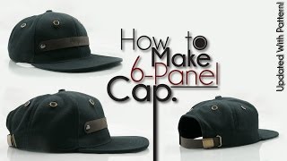 How To Make Snapback Baseball Hat [upl. by Oiligriv]