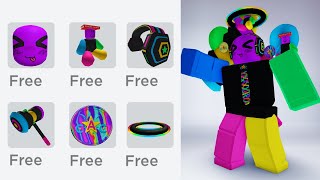 NEW GET 20 FREE CATALOG AVATAR CREATOR ITEMS NOW IN ROBLOX 😎🥳 [upl. by Kipp]