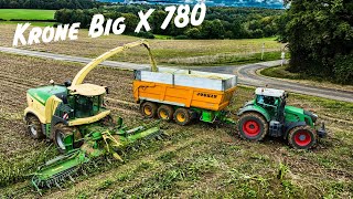 Maïs 2024  KRONE BIG X 780 en 12 Rangs unique au Luxembourg 🤩🤩🤩FENDT 936 x2 JOSKIN BENNE CARGO [upl. by Novelia442]