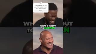 Must See Hilarious Dwayne Johnson Interview Highlights 🤣 😆 shorts [upl. by Anilat315]