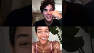 Darren Criss Netflix instagram takeover live with Hollywood cast [upl. by Aihsemat]