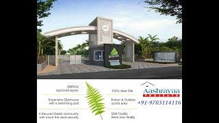 Aashrayaa Eco City  Hoskote Villas Township [upl. by Ravaj12]