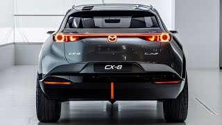 2025 Mazda CX8 A Luxurious Turbocharged SUV Loaded with Features [upl. by Nnagrom66]