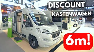 DEUTSCHLANDS BILLIGSTE KASTENWAGEN WOHNMOBILE Forster Vantasy V599 HB LÄNGSBETTEN FIAT DUCATO 9 [upl. by Yennek]