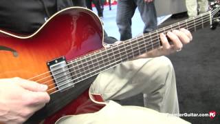 NAMM 13  Collings Guitars 360 ST and Eastside LC Demos [upl. by Assener]