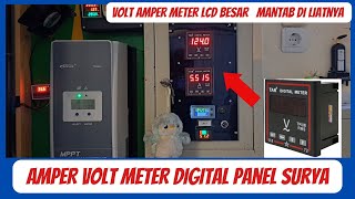 TAB Volt Ampere Meter Digital untuk panel surya  AMPER VOLT METER DIGITAL [upl. by Yeneffit]