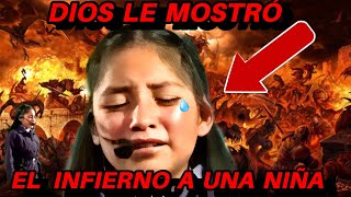 MIRA COMO DIOS LE MOSTRÓ EL INFIERNO A UNA NIÑA VIÓ A SU ABUELO ALLÍ ENCADENADO😭⛓️¡IMPACTANTE😭🔥⛓️🔞 [upl. by Nnovahs]