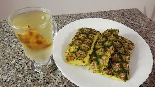 Como preparar el Té de piña para bajar de peso 🍍Té de la cáscaras de piña [upl. by Aikemat472]