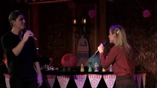 Christy Altomare and Derek Klena  quotAt The Beginningquot The Broadway Princess Party [upl. by Gamages360]