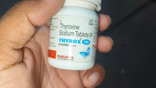 THYROX 100  Thyroxine Sodium Tablets UP [upl. by Fauver]