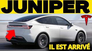 IL EST ARRIVÉ Nouveau Model Tesla Y Juniper 2025  Prix Nouveau Moteur Et Détails [upl. by Necyrb176]