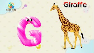 Animal phonics song for kids Alphabets phonics for kids Phonics Song for toddlers kindergarten [upl. by Amrita]