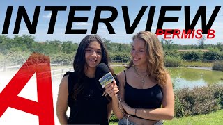 Le permis de Célia amp Charlotte  Interview 🚗 [upl. by Stucker]