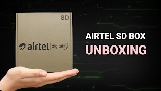 Airtel Set top Box Unboxing 2024  Airtel Digital Tv  Airtel Sd Box Unboxing  Teleroof [upl. by Latham]