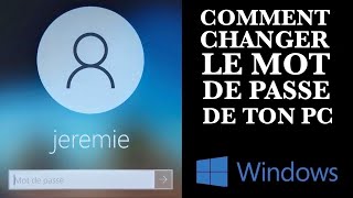 Comment changer le mot de passe du démarrage de votre PC [upl. by Jonina826]