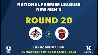 NPL NSW Round 20 Blacktown City FC v Wollongong Wolves FC NPLNSW [upl. by Whiteley]