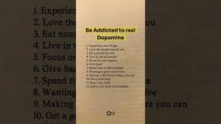 Be addicted to real dopamine fyp motivation [upl. by Gabor26]