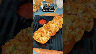 Cafe Style Garlic Bread garlicbread bread recipe shorts food [upl. by Zorah82]