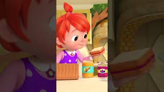 Peanut Butter and Jelly Jam Song  🍉 CoComelon Kids Songs 🎶 shorts cocomelon [upl. by Aicatsan]