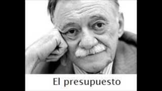 Mario Benedetti  El presupuesto [upl. by Elset]