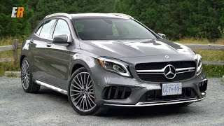 4K NEW 2018 Mercedes AMG GLA45  Hot Hatch or Hot SUV [upl. by Yluj]