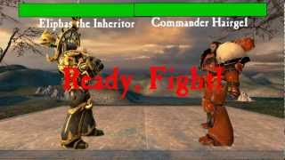 Warhammer 40000 the fighting game Alpha footage [upl. by Ziegler755]