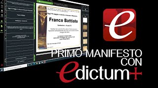 Primo Manifesto con Edictum 7 [upl. by Eirrek]