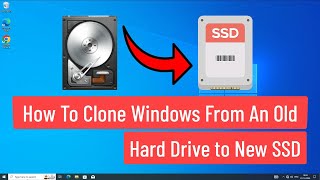 How To Clone Windows From An Old Hard Drive to New SSD Without Using Any External Program or App [upl. by Anihs]