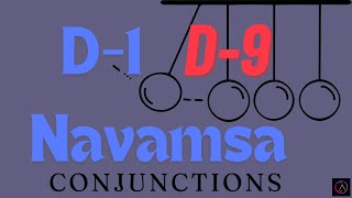 Planetary Conjunctions in D9 Navamsa Chart  Vedic Astrology [upl. by Eeluj]