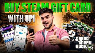 How To Buy Steam Gift Card With UPI 2024  purchase Steam Wallet Code With Phonepe  2024 [upl. by Siuraj]