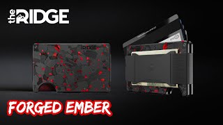 Ridge Wallet quotFORGED EMBERquot Unboxing and Review  Best Minimalist Wallet [upl. by Akinnej113]