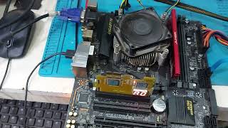 motherboard gigabyte B250M no power problem [upl. by Danialah598]