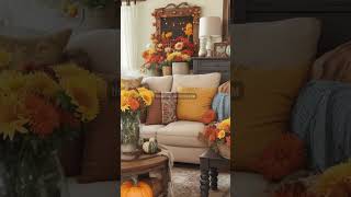 Vintage Shabby Chic Fall Farmhouse Interior Design Ideas homedecor fallfarmhouse falldecor [upl. by Eirameinna163]