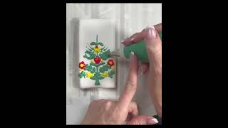 Beautiful royal icing sugar cookie Christmas tree cookies video viralvideo ytshorts shorts [upl. by Nyrat567]