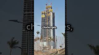 Jeddah Tower Rises to NEW HEIGHTS in Under 60 Seconds [upl. by Burwell]