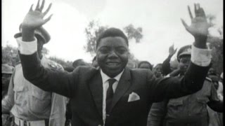 Two Congolese leaders – Joseph Mobutu and Moise Tshombe [upl. by Nytsud731]