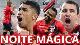 NOITE MÁGICA PODE SALVAR O FURACÃO ACONTECEU NO ATHLETICO athleticoparanaense [upl. by Gnat814]