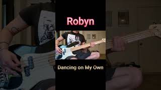 Robyn  Dancing on My Own  Short Bass Cover [upl. by Theurich309]