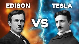 Thomas Edison contre Nikola Tesla  Une Rivalité Électrique  ⚡ [upl. by Montgomery371]