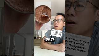 One Ingredient Chocolate Mousse 2nd Attempt ​⁠lilsipperofficial [upl. by Enad]