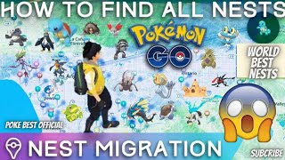 How To Find All Nests Easy Way To Find Unlimited Pokemon Go Nest Around All World In 2023 pokemon [upl. by Bouchier]