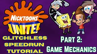 Nicktoons Unite Glitchless Speedrun Tutorial  Part 2 Game Mechanics [upl. by Legra]