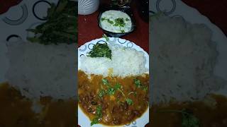 Rajma chawal with twist shorts youtubeshorts song food comedy [upl. by Eimot70]