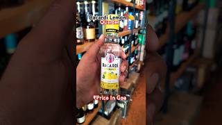 Bacardi Lemon 🍋 Quarter Price In Goa bacardilemon rum bacardirum alcoholingoa bacardi [upl. by Reckford442]