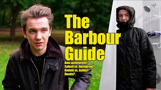 The Complete Barbour Waxed Jacket Guide  Bedale waterproof test [upl. by Merriman]