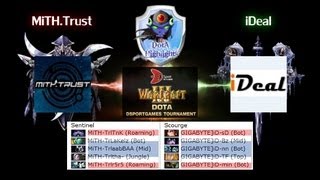 DotAHL 191  DDST MiTHTrust vs iDeal [upl. by Arraek]