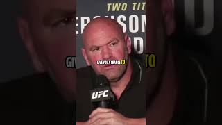 Dana White ROASTS Espinoza [upl. by Lessirg]