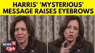 Harris Vs Trump  Kamala Harris Delivers  Emotional Video Message To Supporters  US News  N18G [upl. by Retsevel]