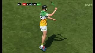 Cork v Offaly Highlights  2023 U20 Hurling Final [upl. by Allekram645]