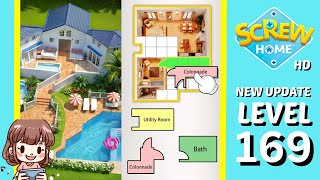 Screw Home Level 169 Solution Walkthrough New Version [upl. by Streeter466]